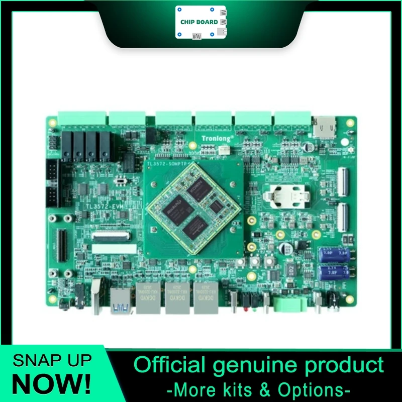 Tronlong RK3572 Rockchip 4TOPS AI Industrial Platform Octa Core Cortex-A73 NPU Development System