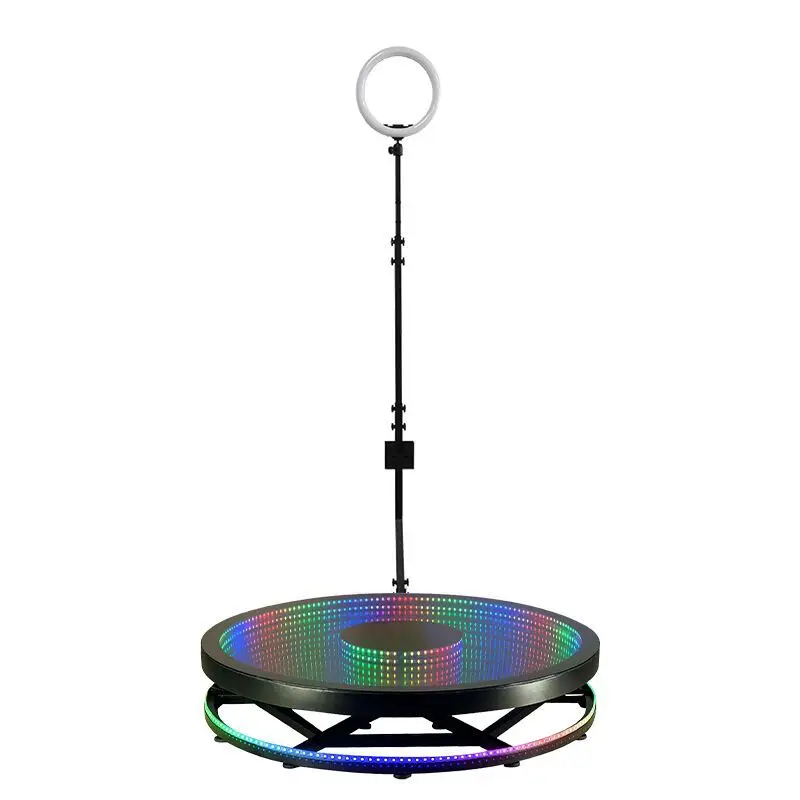 

360 degree colorful selfie table