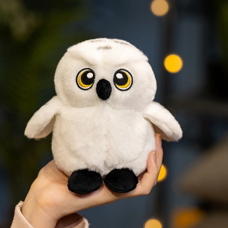 

Hot Cartoon Hedwig Owl Plush Toys Soft Stuffed Animals Plushie Toys Shoulder Decor Fun Toy Boys Girls Birthday Gifts