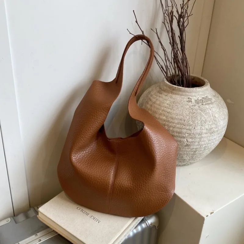 

Элегантная классическая кожаная женская сумка-тоут в винтажном парижском стиле, дизайнерская повседневная сумка-мессенджер через плечо, модная сумка для ежедневных поездок