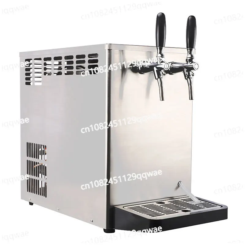 

Настольный охладитель для разлива пива — двойной/одинарный диспенсер из нержавеющей стали, контроль температуры, быстрое охлаждение, легко чистится