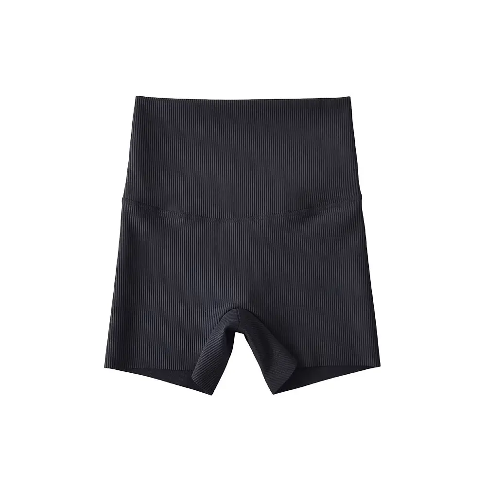 

Spicy Girl High Waist Slimming arkskin Yoga Sports orts Elastic Tee-quarter Length Pants Outerwear Summer Faion Ladie...