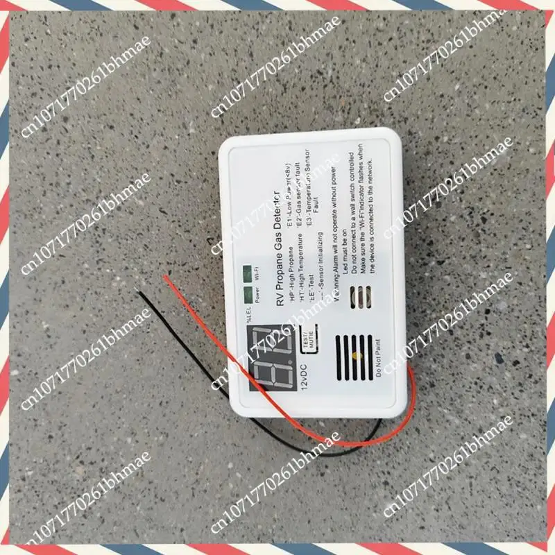 -A21Z Digital Propane Gas Detector With Loud 85Db Alarm, Suitable For RV And Home Use, DC 12V Operation