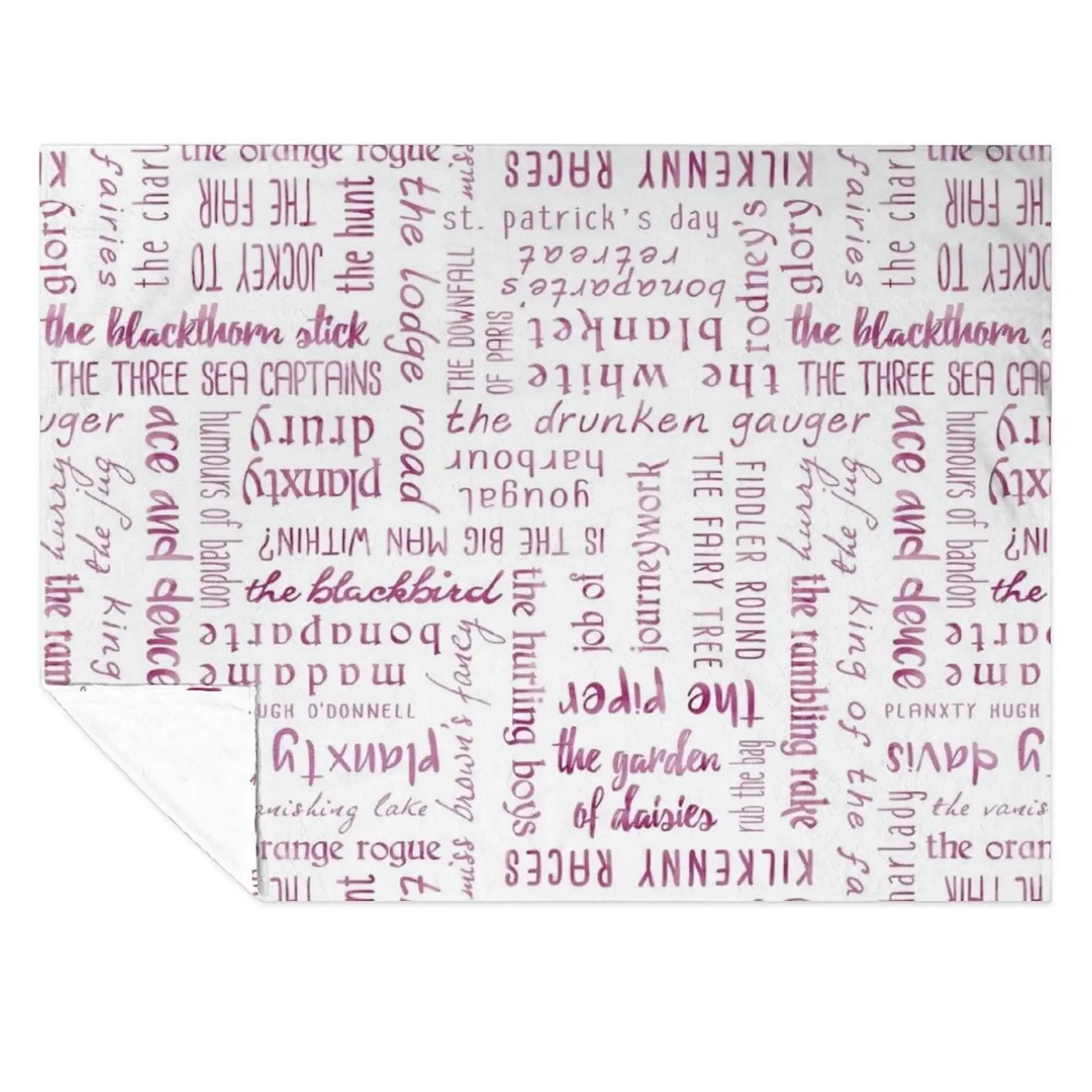 

Irish Dance Sets -- Pink Throw Blanket For Sofa Thin anime for babies wednesday Blankets