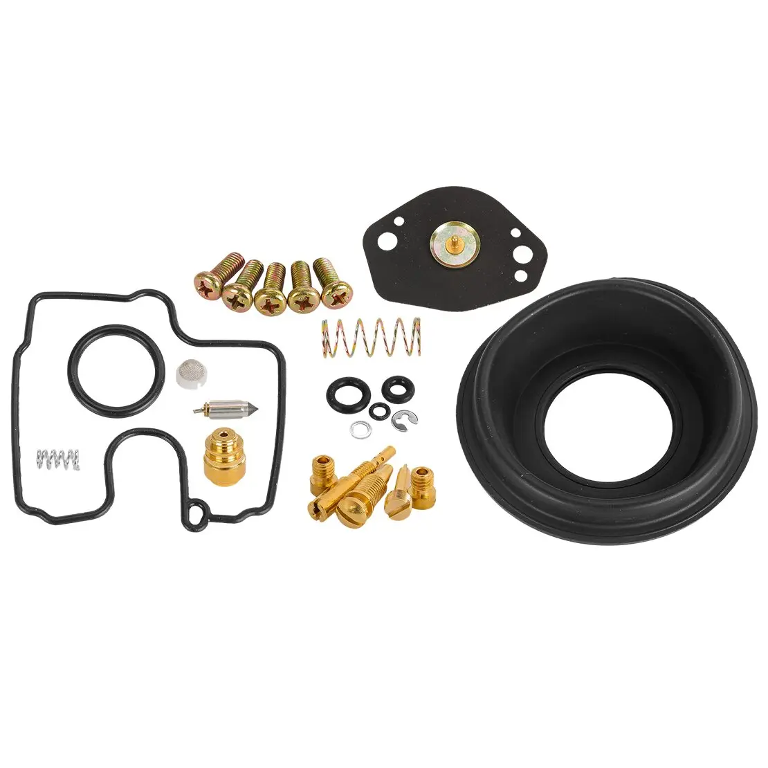 1 مجموعة المكربن Carb إصلاح إعادة بناء فراغ غشاء الحجاب الحاجز عدة صالح لسوزوكي SV650 SV650S 1999 2000 2001 2002 #2