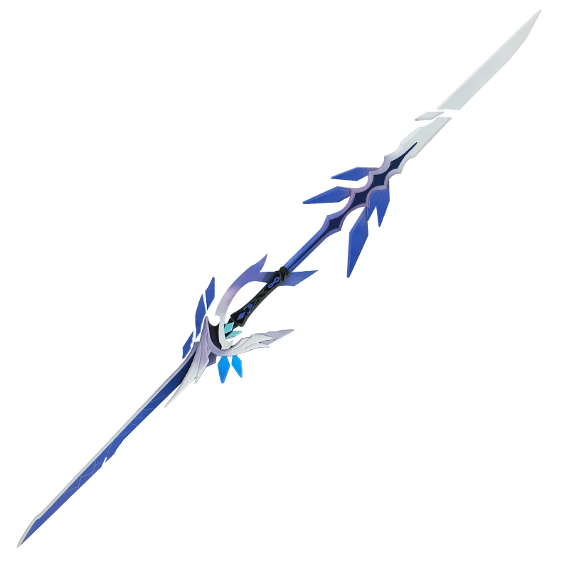 Genshin Impact Skirk-espada de Cosplay, réplica de armas Azurelight para Halloween, fantasía de Navidad, accesorios de disfraces de fiesta