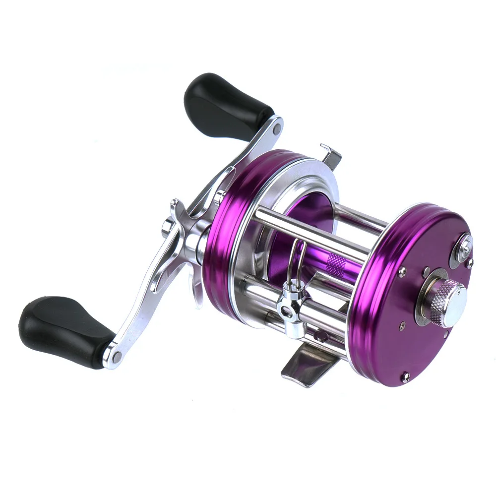 High quality all metal drum boat fishing sea fishing cl60 anchor fish ice fishing single rocker fish wheel