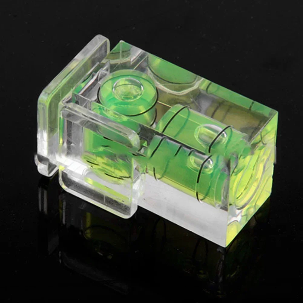 Camera Flash Hot Shoe Protector CoverLevel Double 2 Axis Bubble Mount For SLR DSLR Canon Camera Accessories