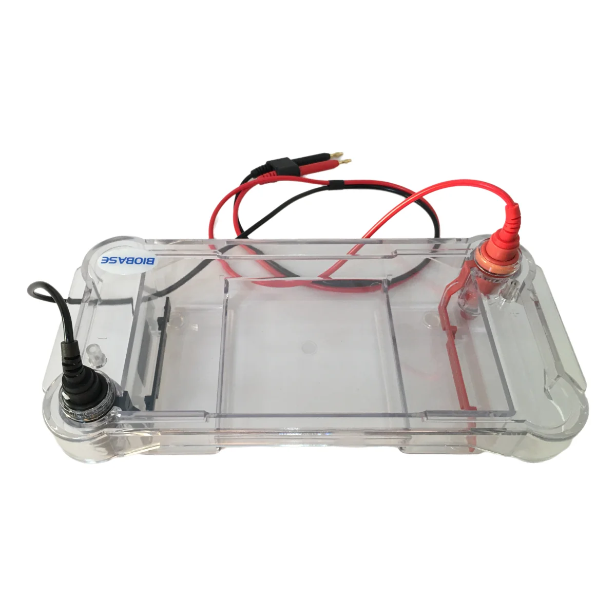 Tanque eletroforético horizontal de pesquisa de biologia molecular de laboratório usado para detecção, segurança e testes moleculares