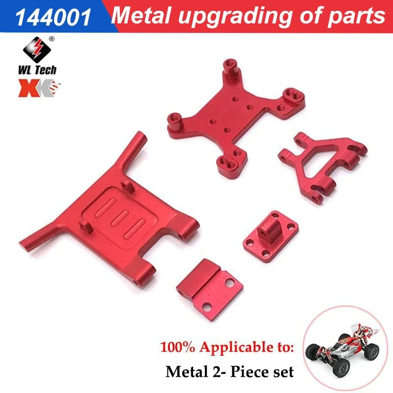 WLtoys 1/14 144001 144010 144002 124017 124019 RC Car Metal Upgrade Parts Collection accessori per auto Rc Crawler Parts