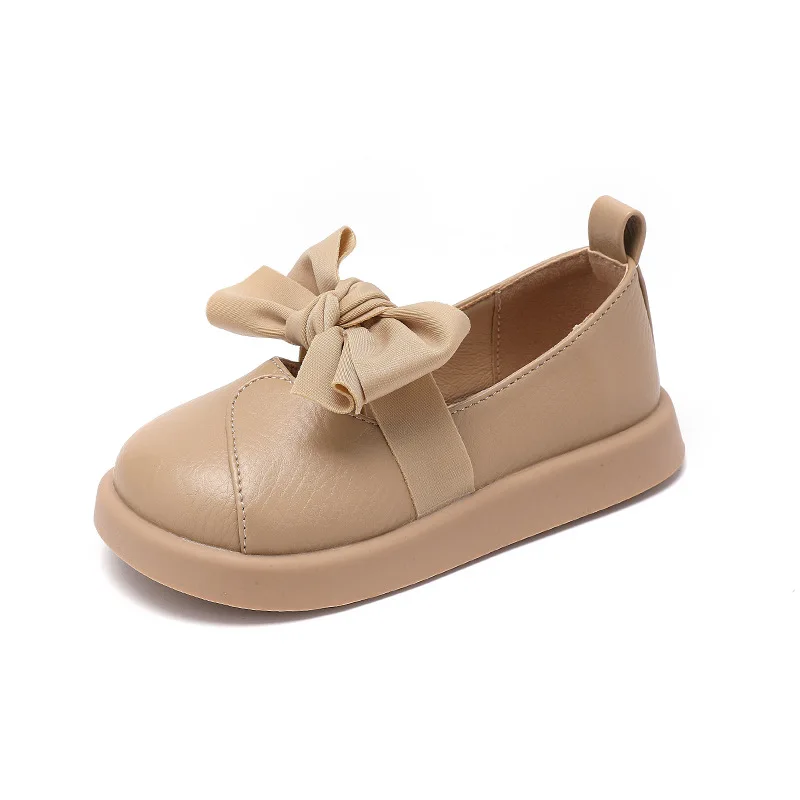 Chaussures de princesse en cuir vintage pour filles, chaussures à essence Mary, nœud, chaussures pour enfants, enfants, bébé, automne