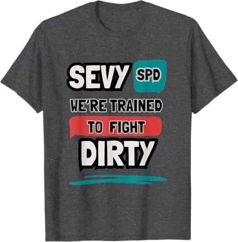 We're Trained To Fight Dirty Sterile Processing Techs T-Shirt Y2k Work Clothes Humor Funny Letters Printed Joke Saying Tee Tops
