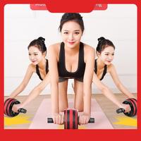 NEW-Ab Wheel Roller Workout Roller Wheel With Knee Abdominal Exercise Equipment For Home Gym Training Core Muscles,D Easy To Use