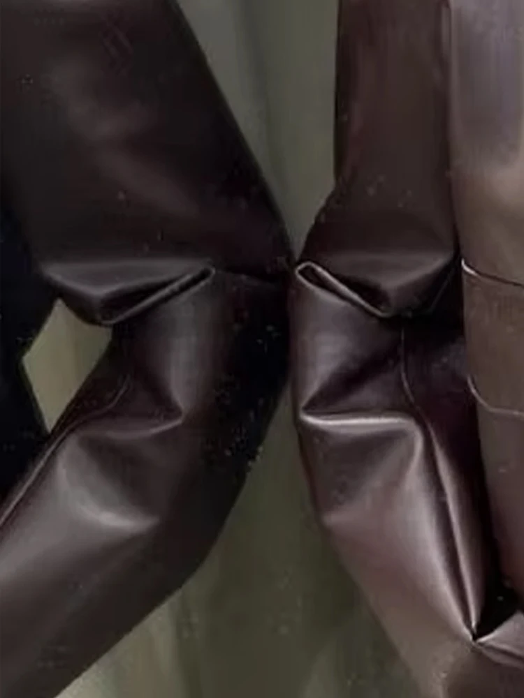 

HH Female Autumn Streetweer Style Jackets Solid Turn-Down Collar Pockets Single Breasted Woman's Fashion Long Sleeves Coats