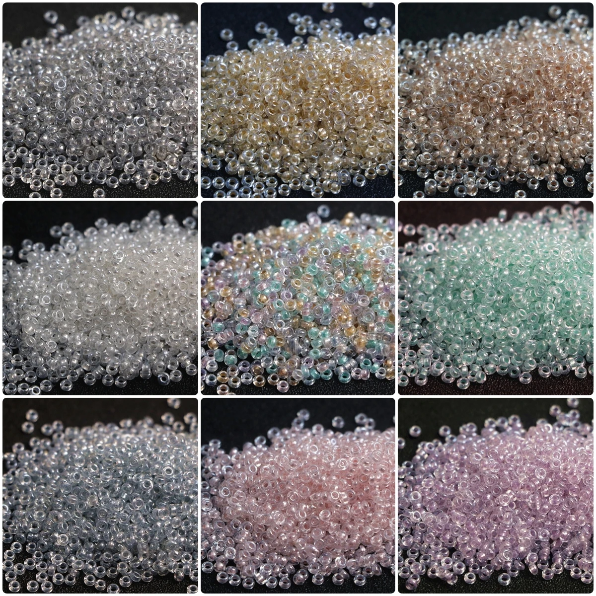 3Mm Super Excellent Unicorn Doughnut Rice Beads Wheel Beads DIY Beads Loose Beads Hand Woven Uniform Size