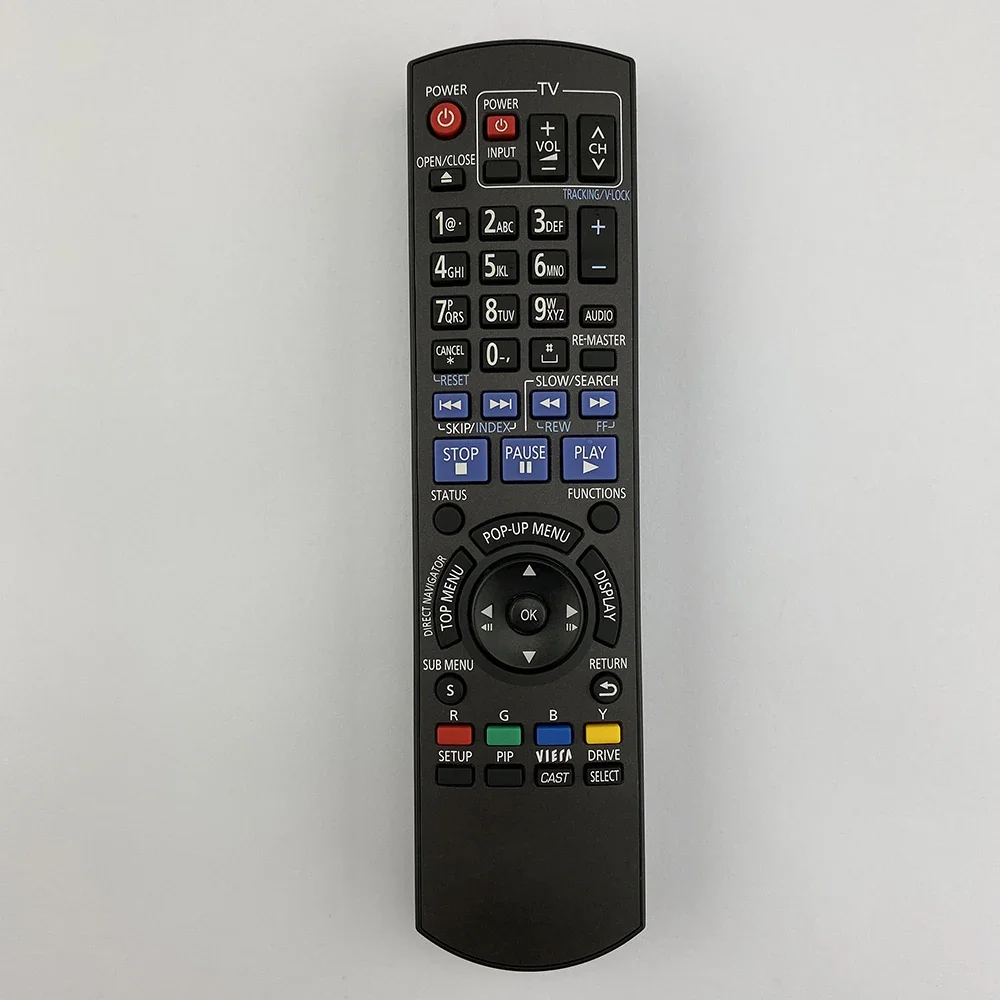 ORIGINAL REMOTE CONTROL N2QAYB000382 FOR PANASONIC Blu-ray Disc Players DMPBD70, DMPBD70V, DMPBD70VP