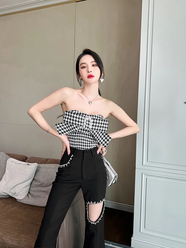 Sexy vesttop Dames binnenkleding Bovenkleding Knoop Pure Desire Personali Zomer Faion Commute Sle Polyester