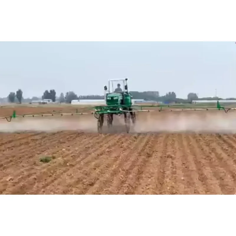 Pulvérisateur agricole autopropulsé à quatre roues haute productivité avec moteur diesel et bras de pulvérisation – Équipement agricole essentiel