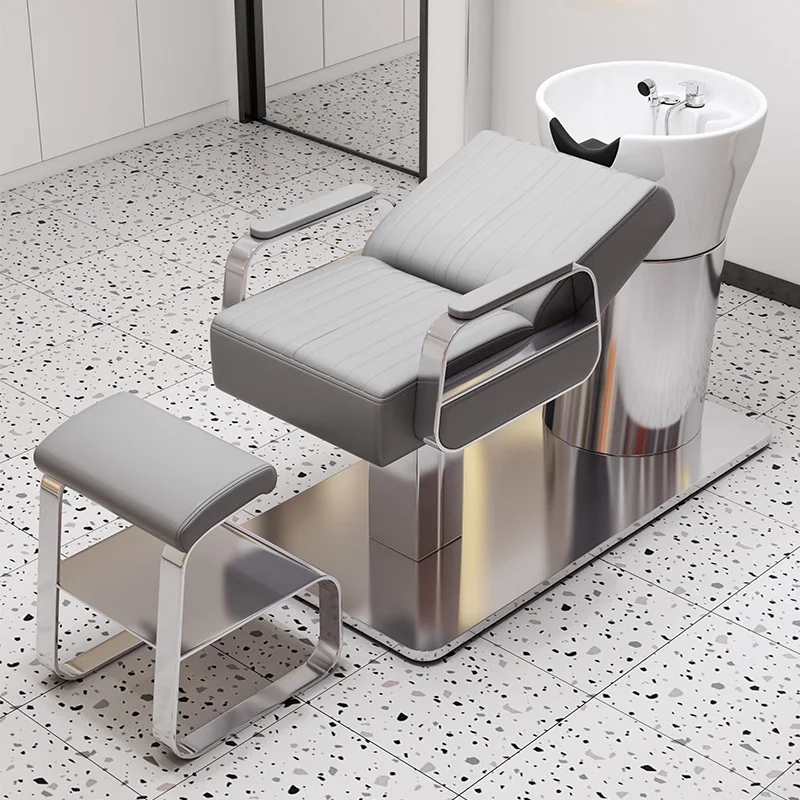 New shampoo bed and chair basin hair salon equipment suitable for hair salon beauty salon hospital use