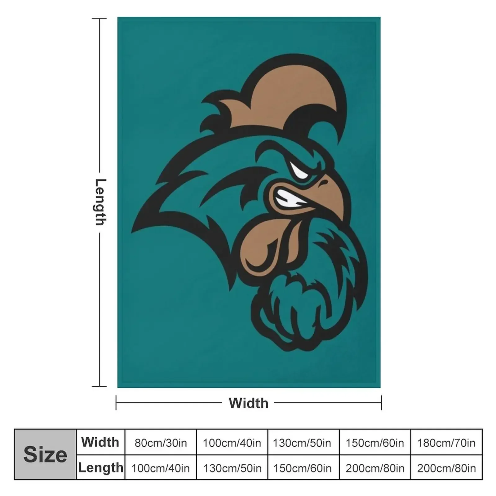 The Coastal Carolina Chanticleers Throw Blanket Luxury Throw Blankets Sofas Of Decoration Blankets