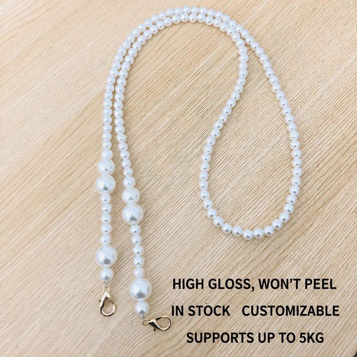 Bag Chain Replacement Metal Crossbody Bag Strap Shoulder Bag Strap Eco-Friendly For Commuting