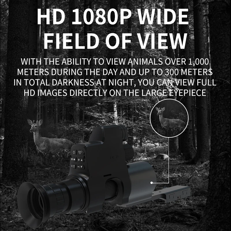 850nm/940nm Infrared Non Thermal Imaging Night Vision Device NV4BS