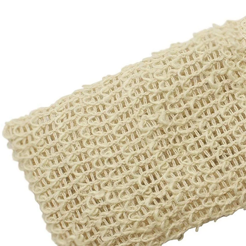 90 Pcs Natural Sisal Soap Bag Exfoliating Soap Saver Pouch Holder