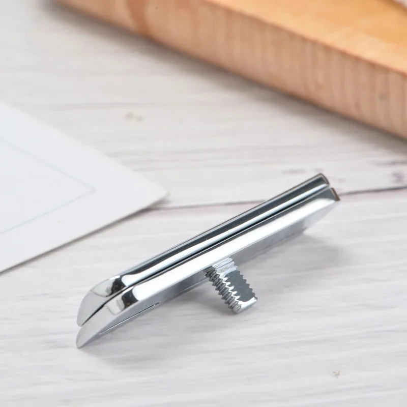 Yaqi Durability Excalibur Single Edge Chrome Color AC Safety Razor Head For Mens Shaving Tool Portable Travel Mature Razor Head