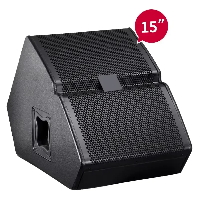 for   15 inch Full Range Monitor Speaker Wedge Professional Stage Sound Audio Studio Monitor
