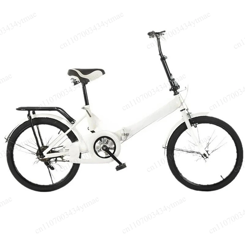 20 Inch 6 Speed Folding Bicycle Variable Speed Shock Absorption Portable Adult Outdoor Cycling Bike