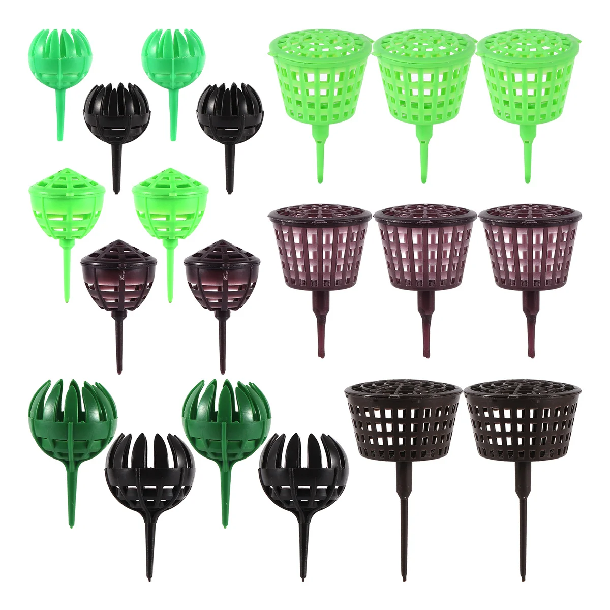 Plastic Fertilizer Basket Automatic Fertilization Box Garden Greenhouse Yard Bonsai Reusable Portable Flower Orchid Nursery Tool