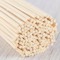 20-50pcs Natural DIY Wood Stickes Handmade Extra Thick Rattan Aromatherapy Diffuser Refill Sticks Woodworking Rattan Stick