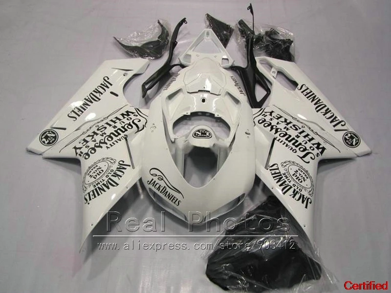 

Новый комплект обтекателей для мотоцикла Ducati 848 1098 1198 07 08 09 10 11, черный набор обтекателей 848 1198 2007-2011