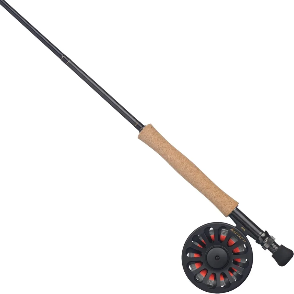 Battle Fly Outfit Reel and Fishing Rod Combo