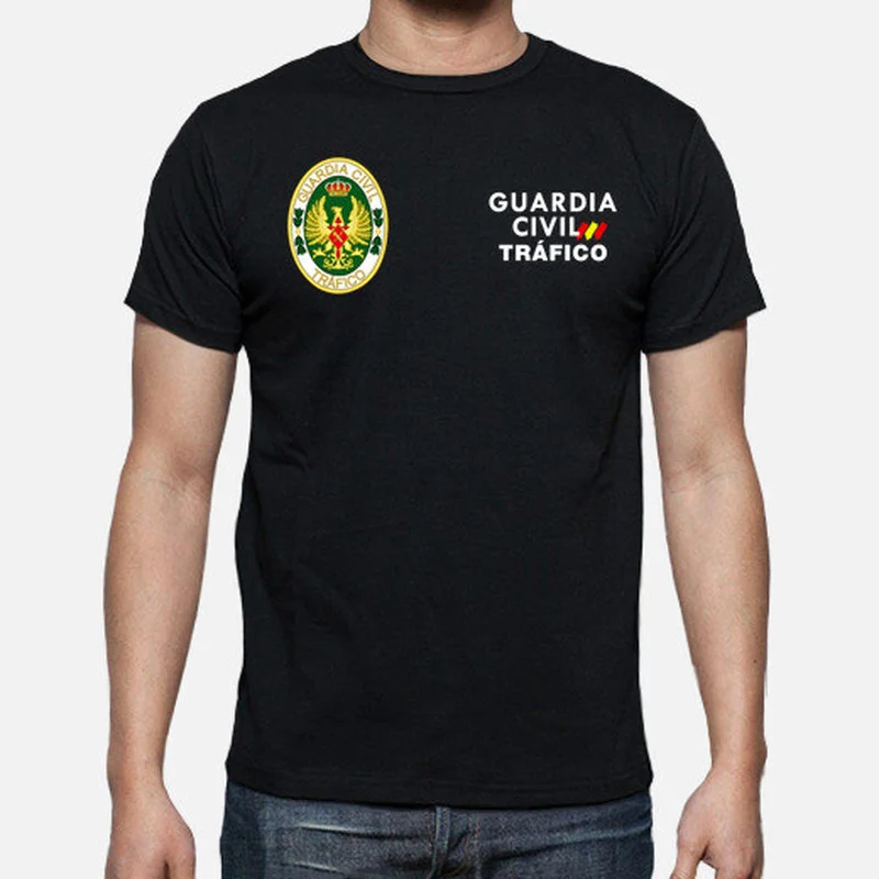 España Guardia Civil Traffic Men T-Shirt Short Sleeve Casual 100% Cotton O-Neck Summer TShirt Size S-3XL