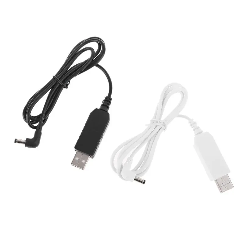 Y1UB Alimentatore universale USB da 90 gradi da 5 a 12 4,0 7 mm per Tmall per altoparlante intelligente per L