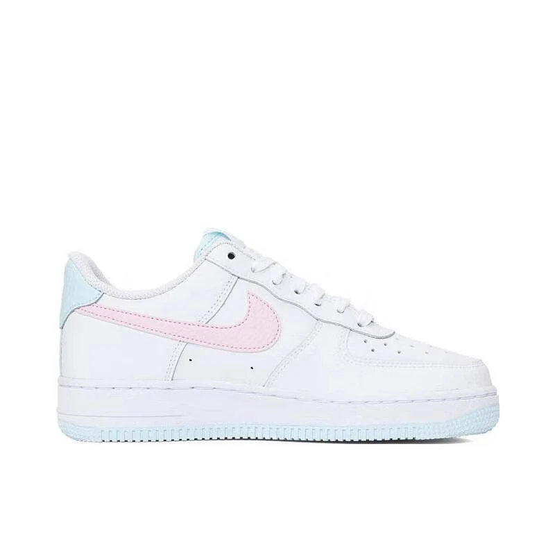 Nike Air Force 1 Low Damen-Low-Top-Freizeit-Sneaker in Weiß und Rosa IH0640-161
