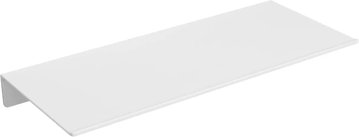 Floating Shelves - Prateleira de Metal Branca de 12