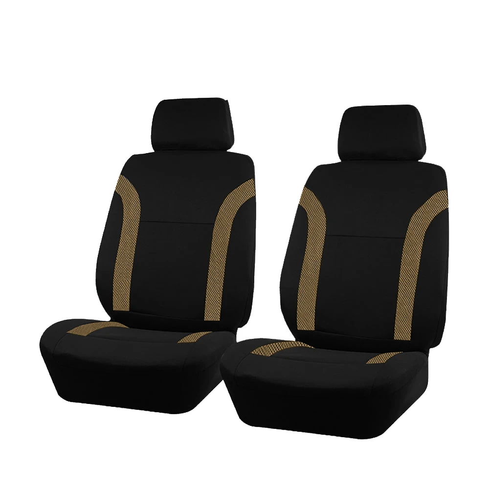 Universele ademende autostoelhoezen Air Mesh-stof splitsen met polyester geschikt voor de meeste auto-Suv-accessoires interieur