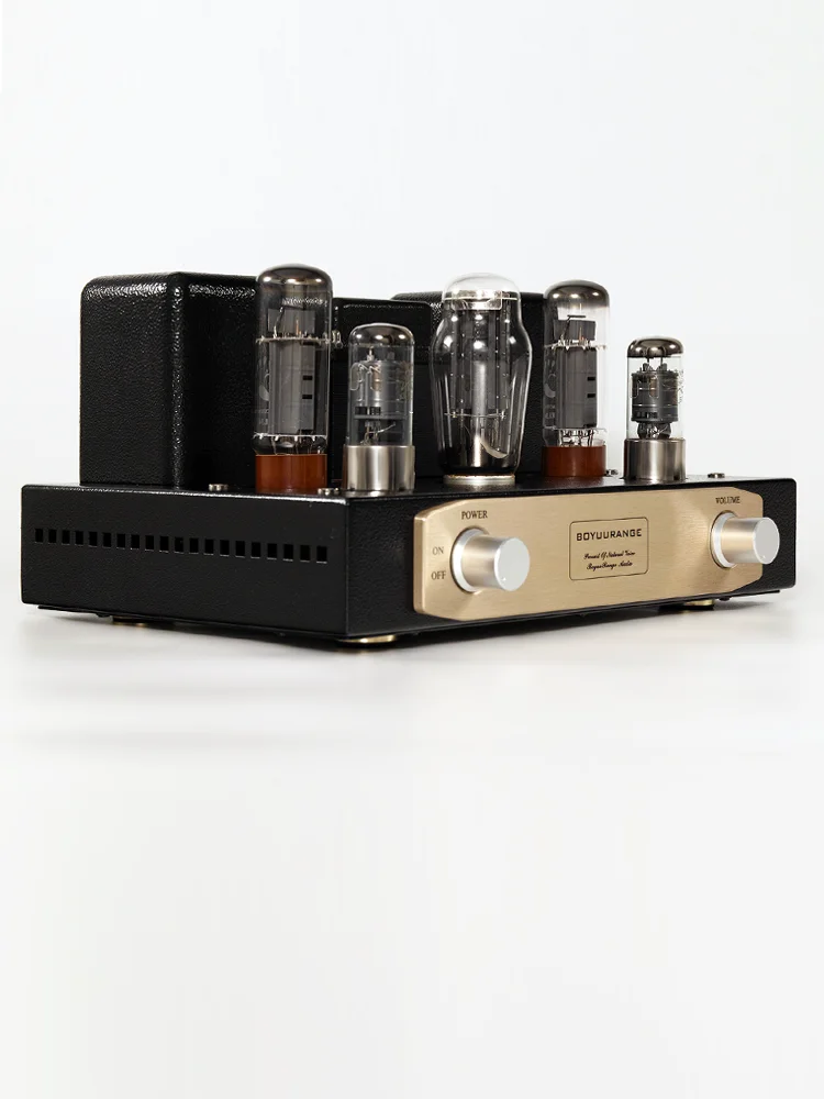 Bozhiyun EL34 Tube Amplifier A9 Tube Fever Single-ended Class A Pure Power Amplifier Audio REISONG