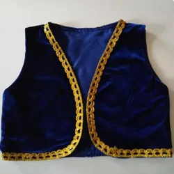 Male Ballet Dance Vest Red Or Blue Or Black Prince Embroidered Ballet Vest Stage Performance Costume