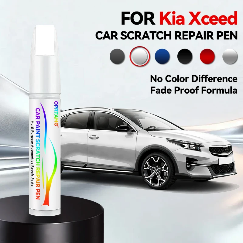 

Paint Repair Pen Touch Up Scratch Remover DIY Car Accessories Blue White Black Yellow Green Silver Copper Stone For KIA XCEEDPur