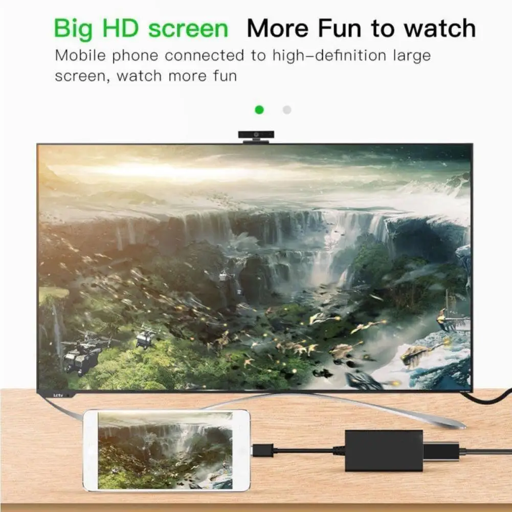 مايكرو USB 2.0 MHL إلى HDMI محول كابل متوافق HD 1080P HDTV مهائي كابلات لسامسونج HTC LG أندرويد
