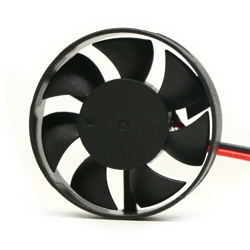 مصباح سيارة صامت دائري غير مثقوب LED مروحة تبريد أمامية 35x35x10 مللي متر كرة مزدوجة 35 مللي متر 5 فولت 12 فولت 24 فولت