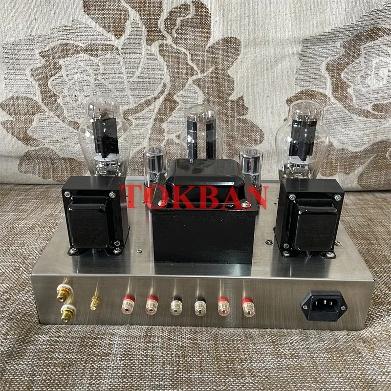 Tokban 2A3 Vacuum Tube Amplifier Diy Kit 4w*2 High Power Spartan A1 Bluetooth 5.0 Vu Merter HIFI Amplifier Audio