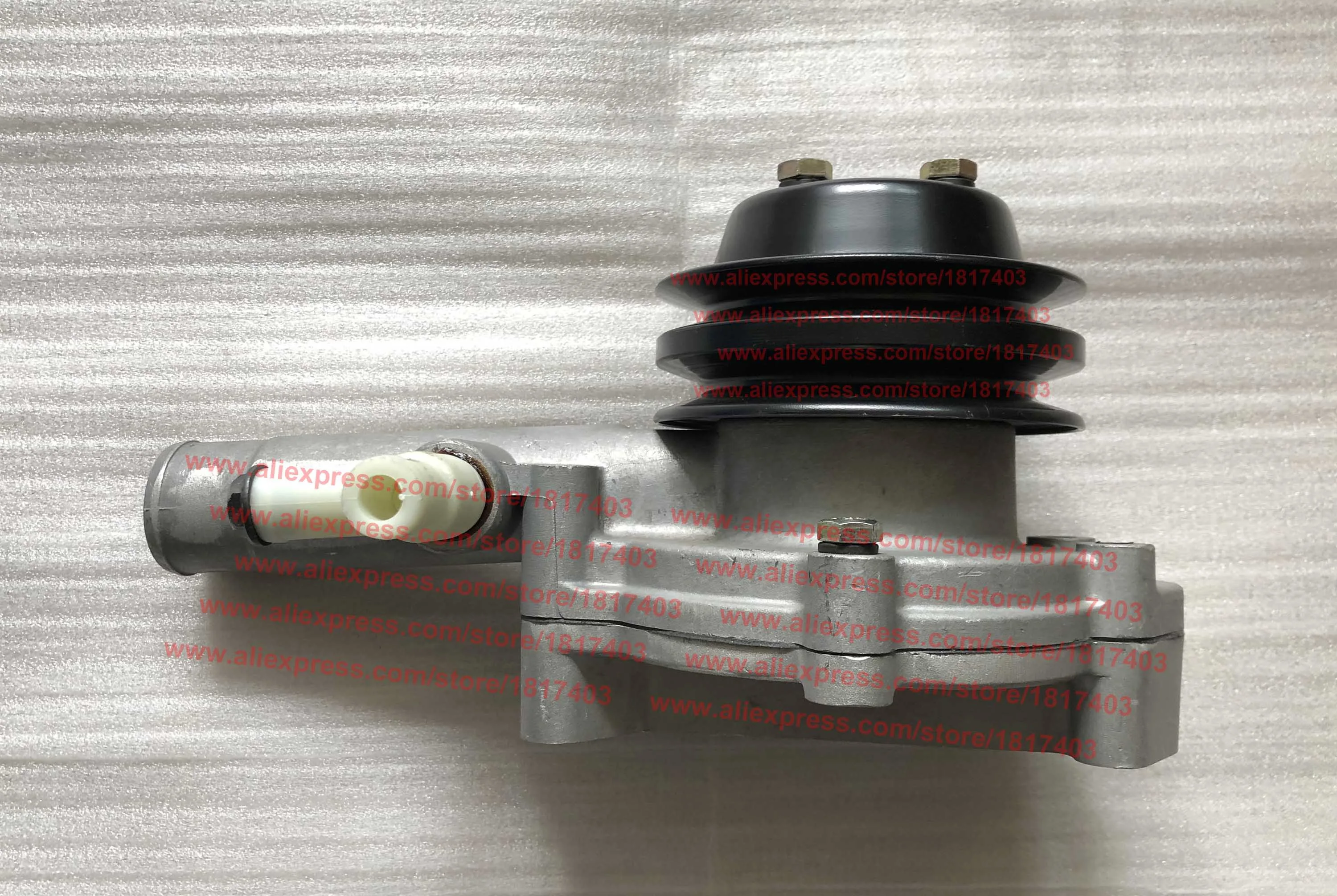 Laidong 4L22B-06100 Water Pump (two-groove pulley), Laidong KAMA LD engine parts, Laidong 4L22BT engine
