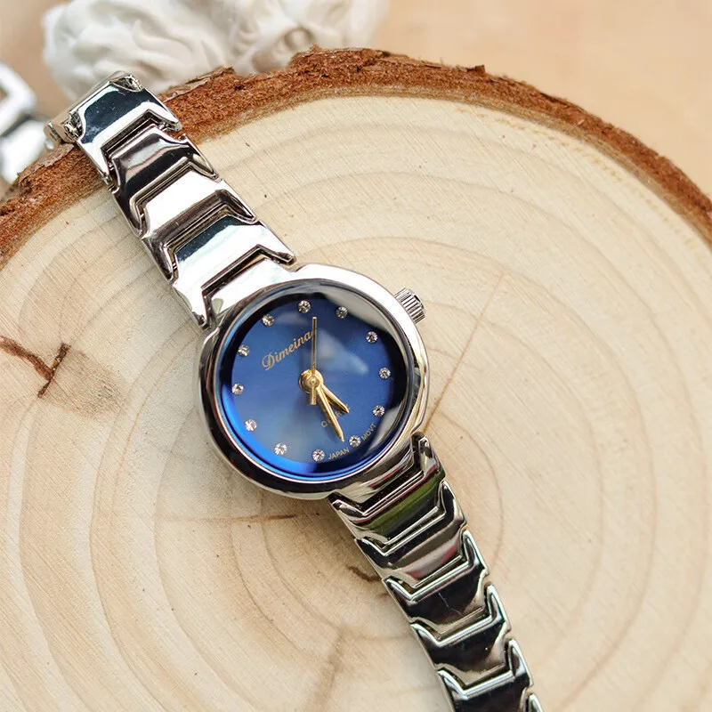 New Stainless Steel StrapVintage WatchAntique Style WatchWomen'S AccessoryExquisite Women'S WristwatchHigh-Quality Women'S Watch