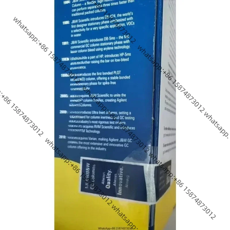 

For Agi lent 122-5562 G As Column DB-5MS 60m 0.25mm 0.25u