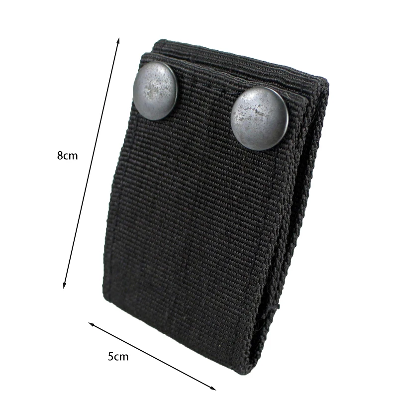 Universal Handcuff Case Portable Handcuffs Lanyard Strap Belt Quick Release Safety Snap Closure Pouch Waist Hanger Accessories