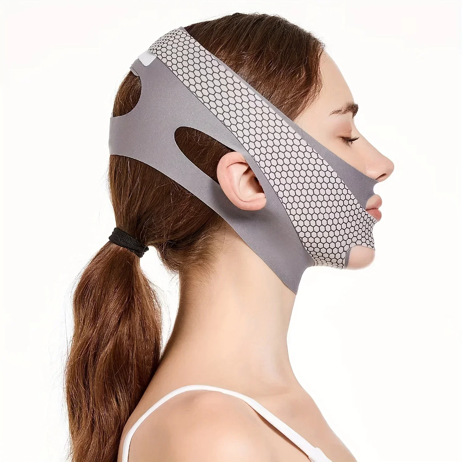 Face Slimming Bandage V Line Face Shaper Double Chin Reducer Face Lifting Belt Anti Wrinkle Facial Massager Women Skin Care Tool